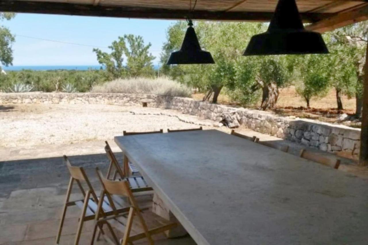 Villa 4 Trulli, Sea View, Vista Mare, Isolata ออสตูนี ภายนอก รูปภาพ