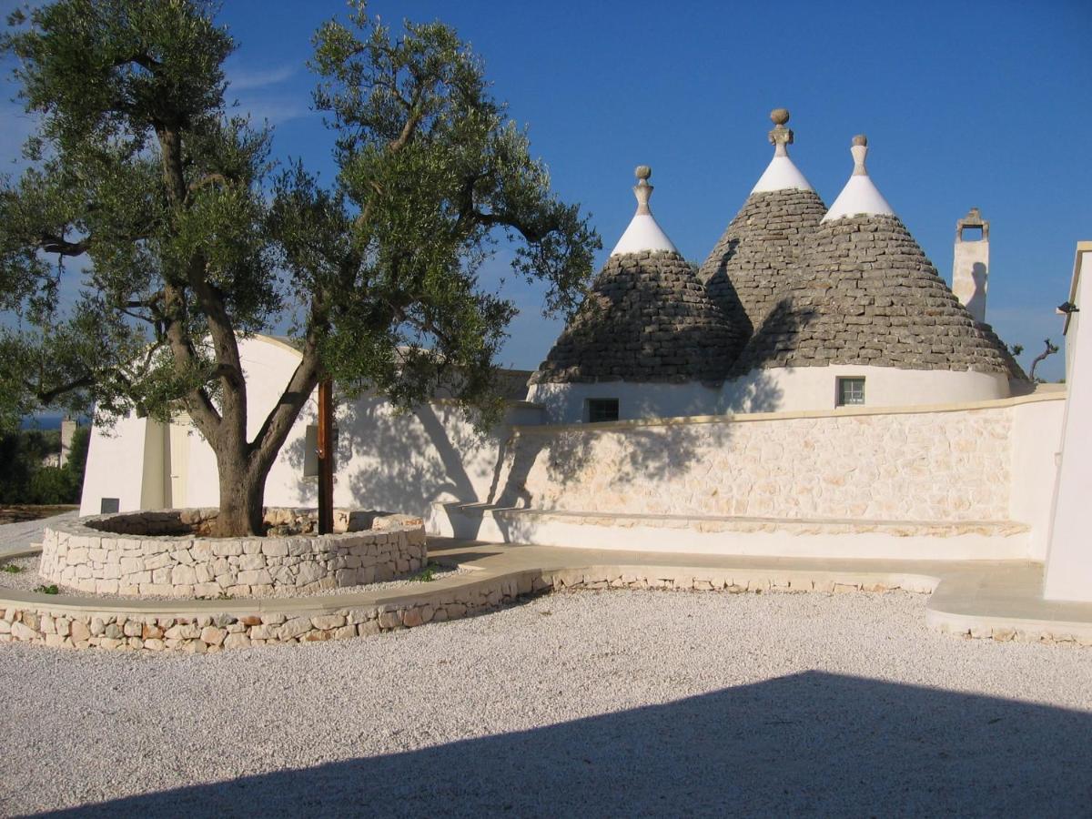 Villa 4 Trulli, Sea View, Vista Mare, Isolata ออสตูนี ภายนอก รูปภาพ